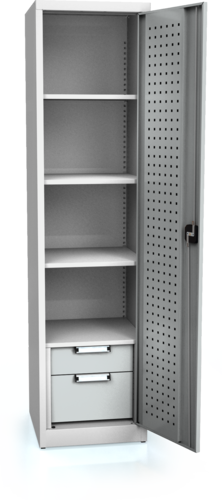 System cupboard UNI 1950 x 490 x 500 - shelves-drawers